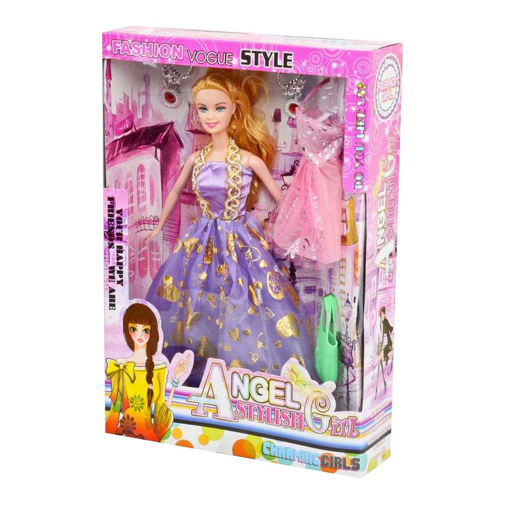 Lovely Design Paper Box for Dolls Gift Packaging