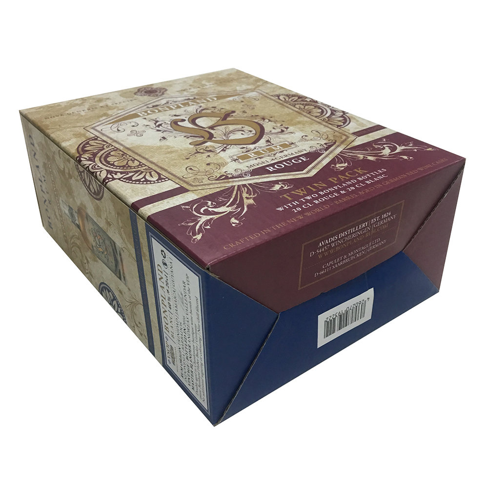 Two Packs Corrugated Paper Box With Sleeve