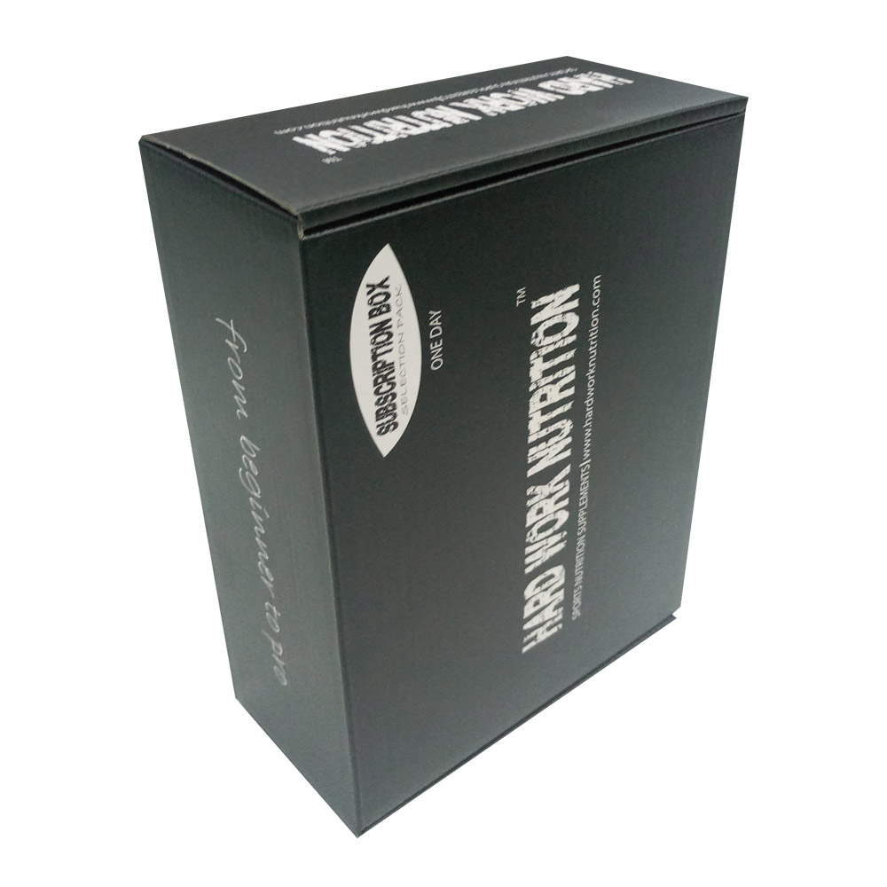 black mailer box with white printing,Tuck-top mailer box For Sale ...
