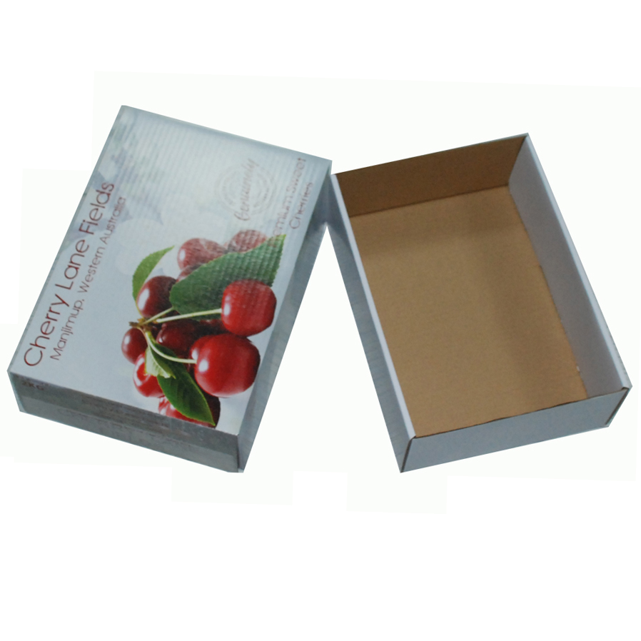 Custom design 5 kg cheery packing box