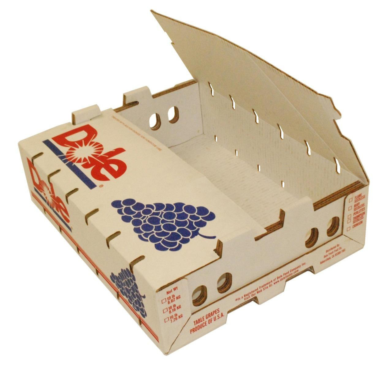 Grape Corrugated Carton Packing Box