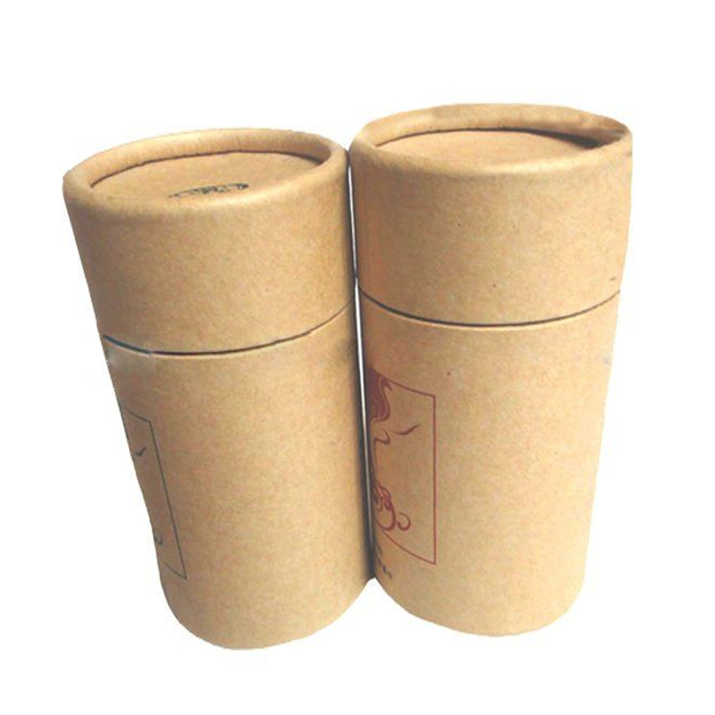 Plain brown Cylinder Packing Box