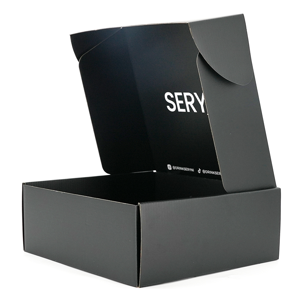 Black Shipping Box