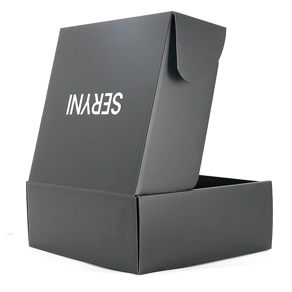 Black Shipping Box