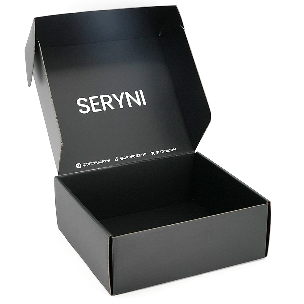 Black Shipping Box