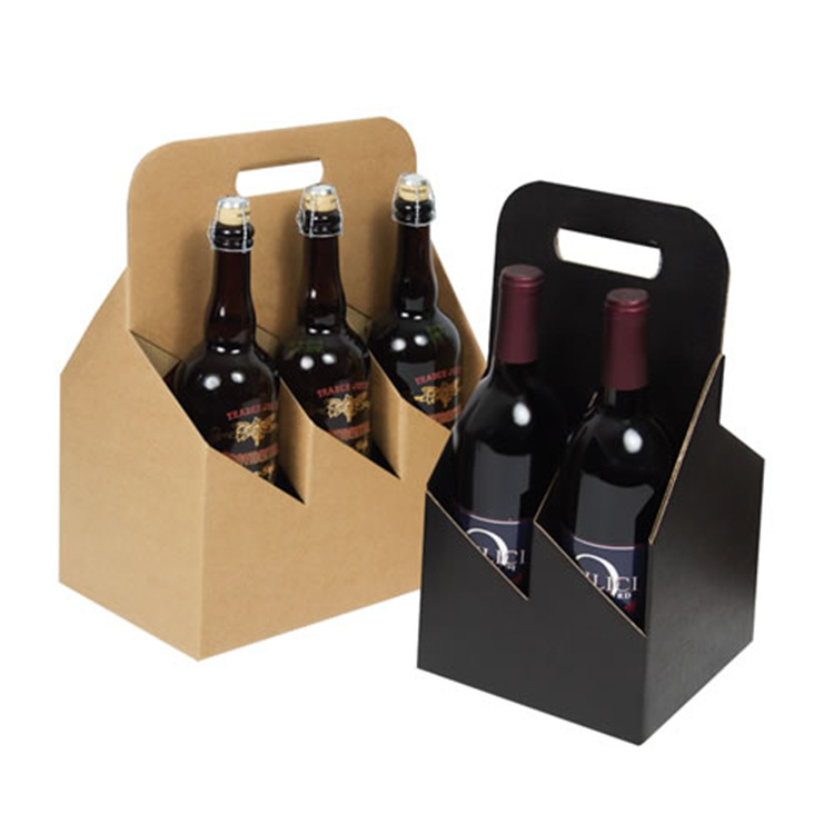 Custom 6 bottles Beer Cardboard Carrier