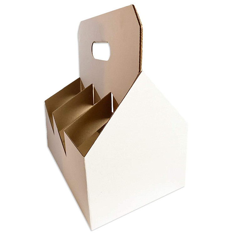 Custom 6 bottles Beer Cardboard Carrier