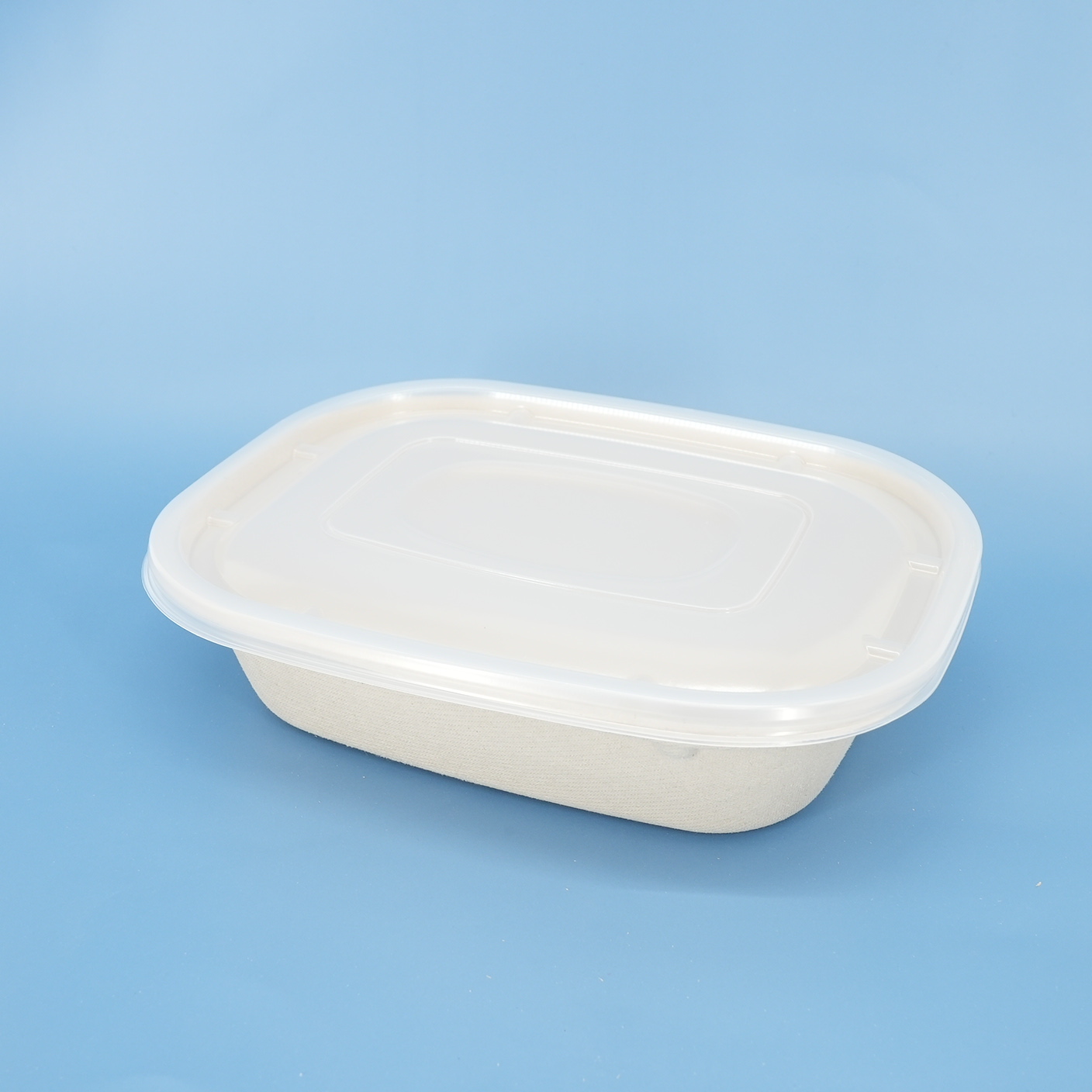 Custom Disposable Salad Paper Box Packaging Food Grade Kraft Paper Box