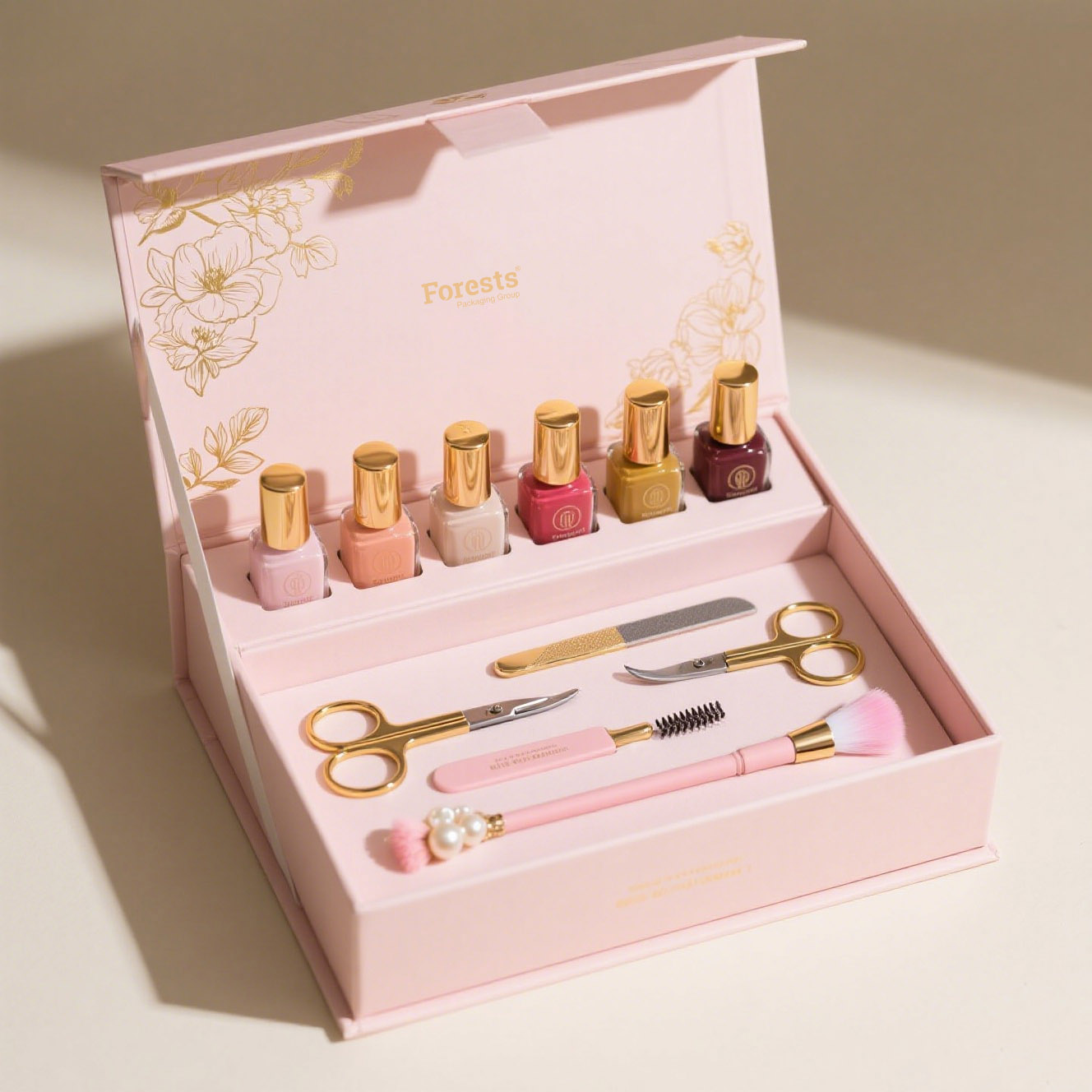 Nails packaging box