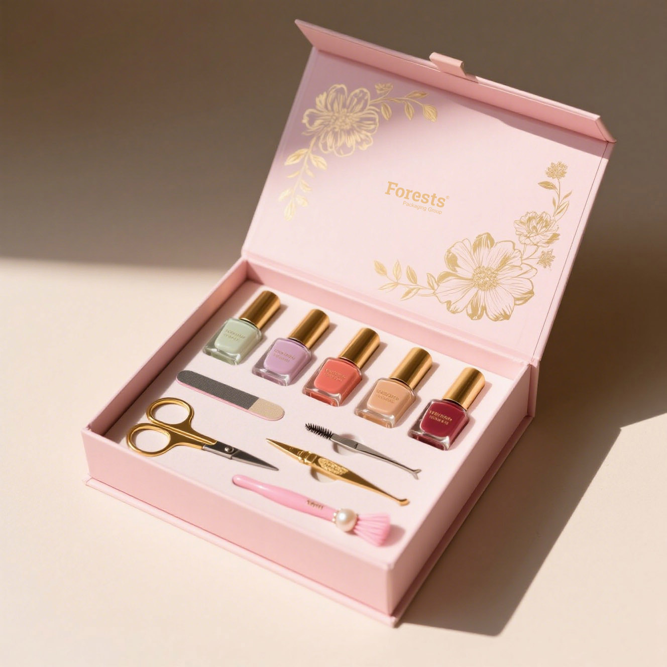 Nails packaging box