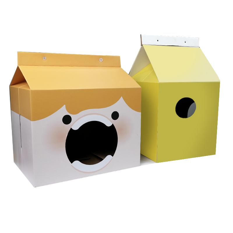 Cardboard Cat Cave