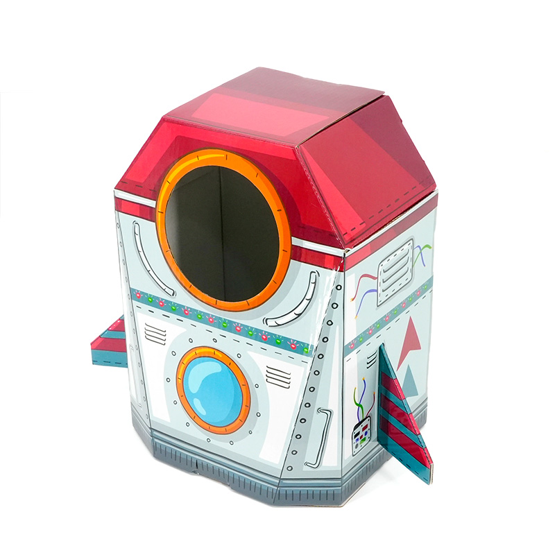 Rocket shaped carton