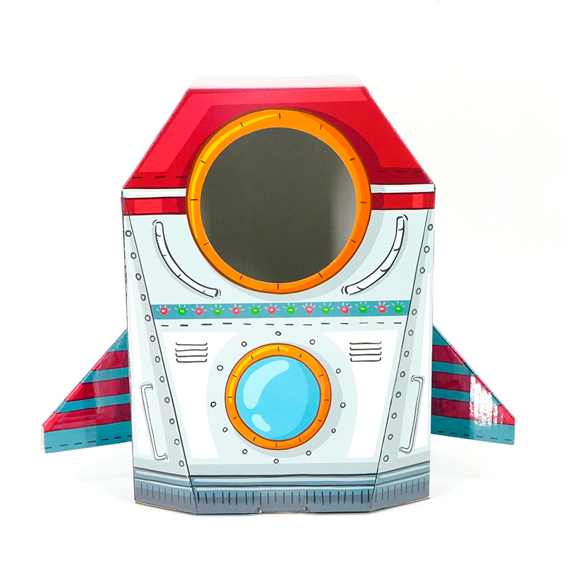 Rocket shaped carton