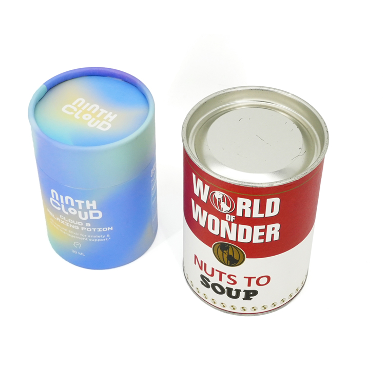 Food packaging paper tube