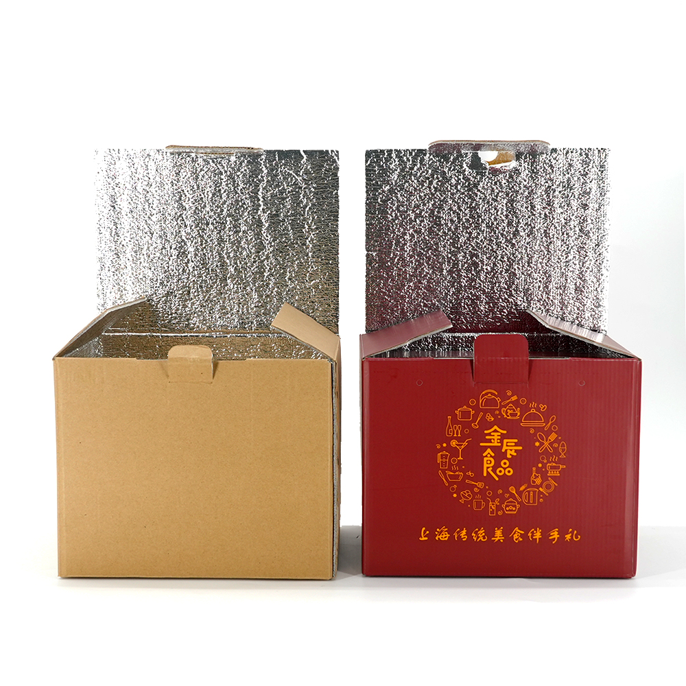 Insulated Thermal Box Aluminum Paper Box