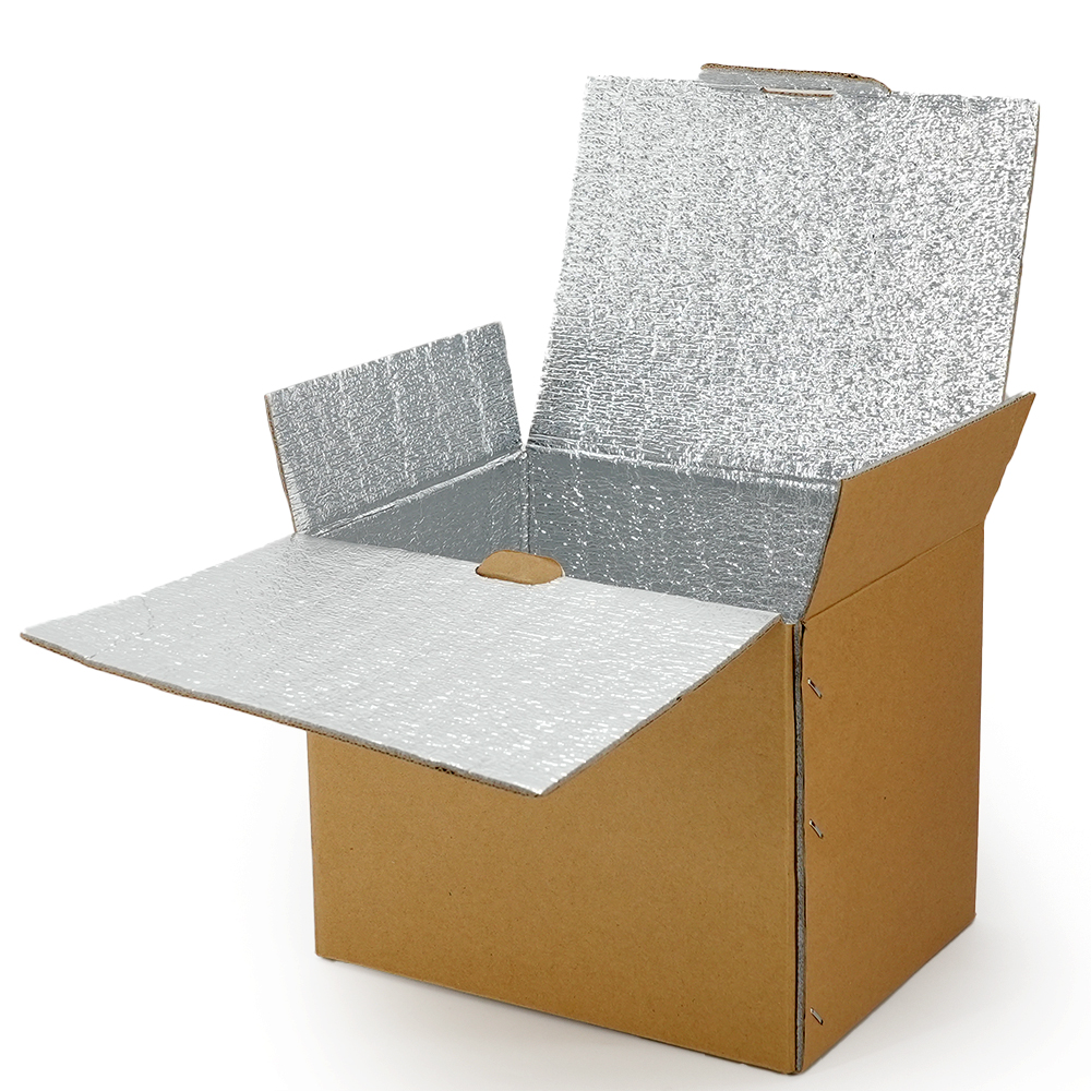 Insulated Thermal Box Aluminum Paper Box