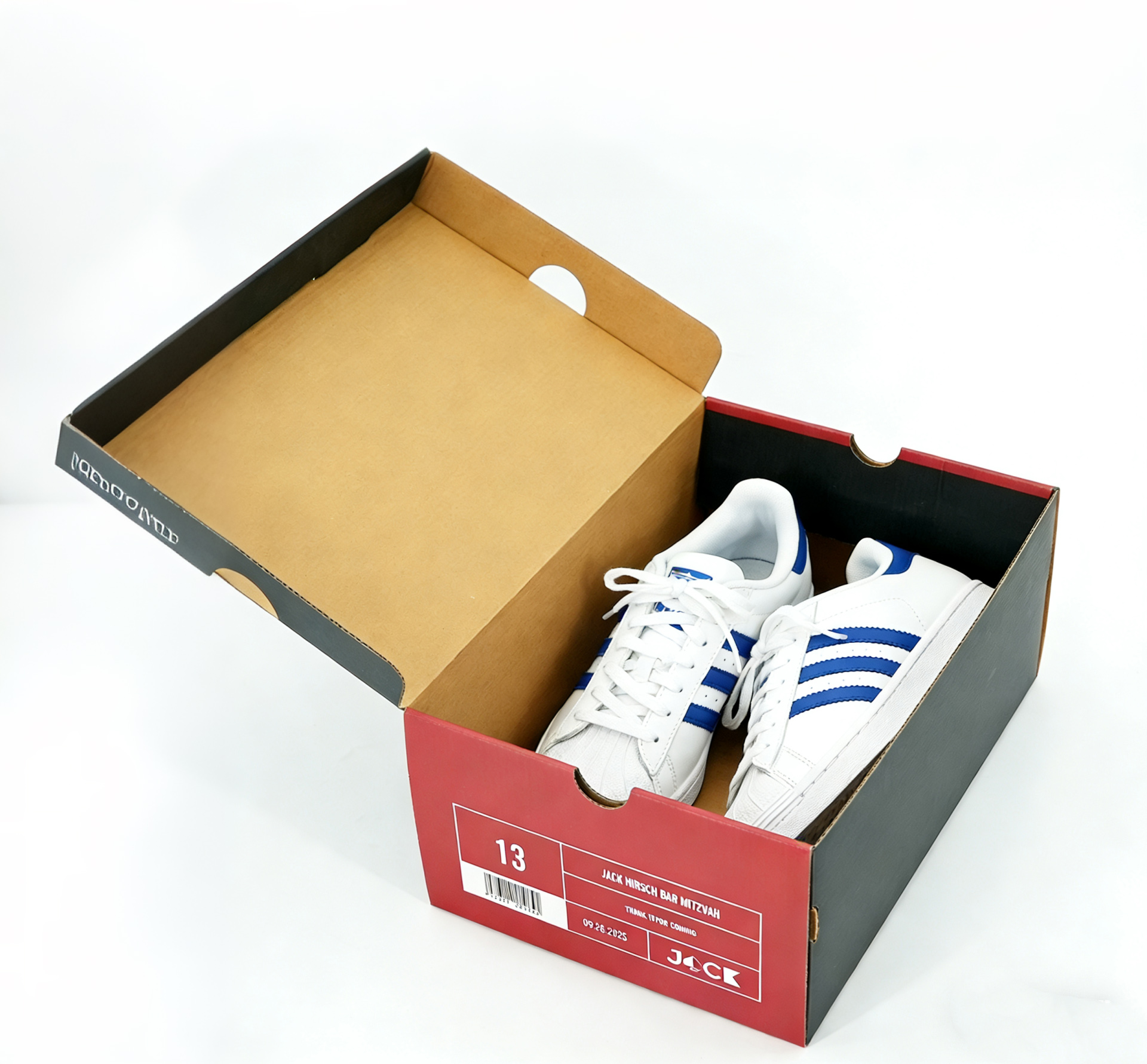 Printed Shoe Paper Packaging Box