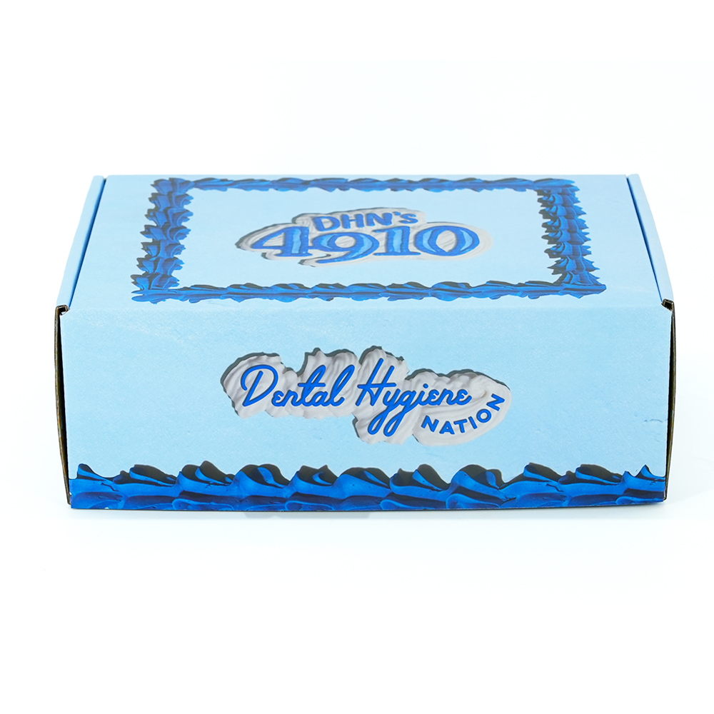 Paper box small gift folding