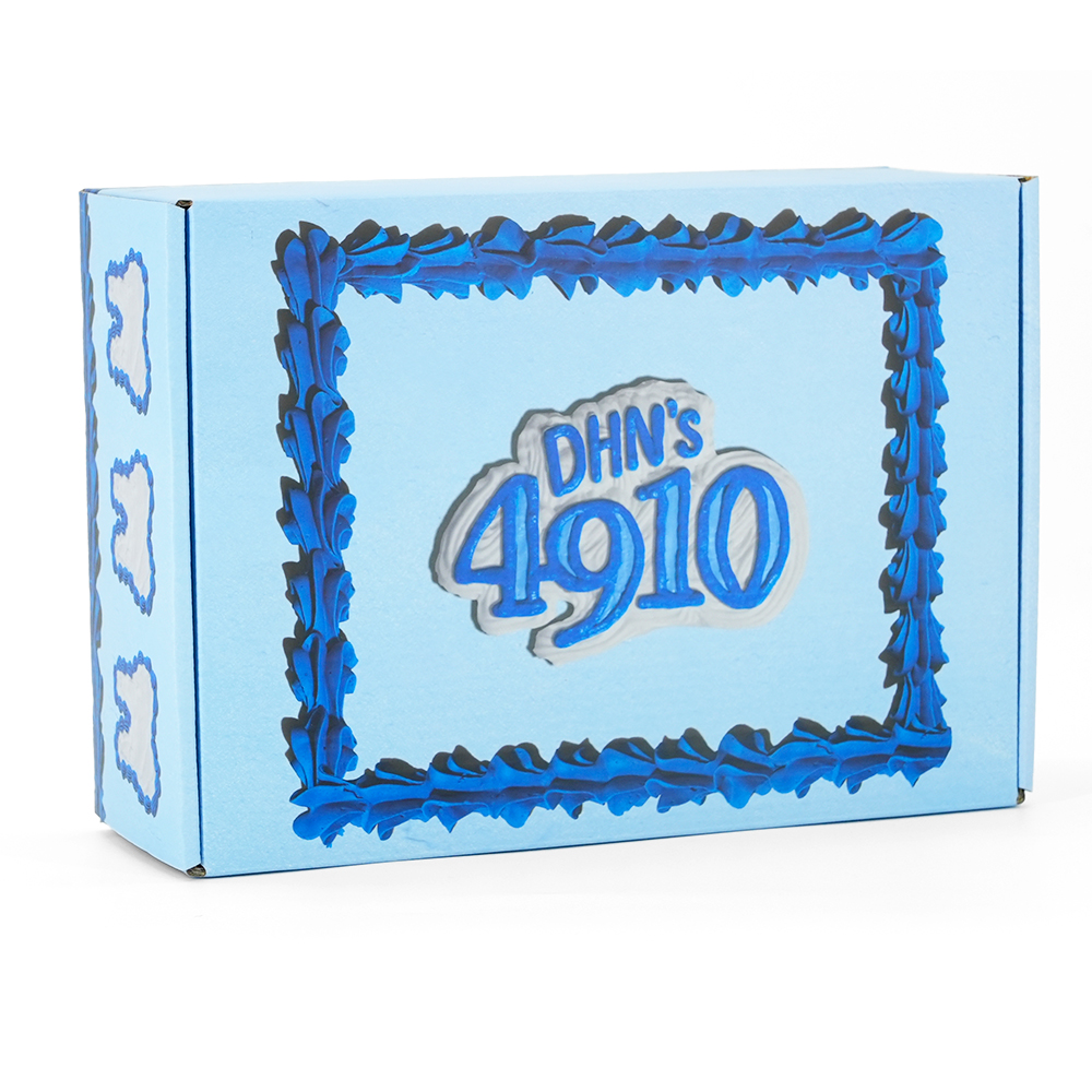 Paper box small gift folding