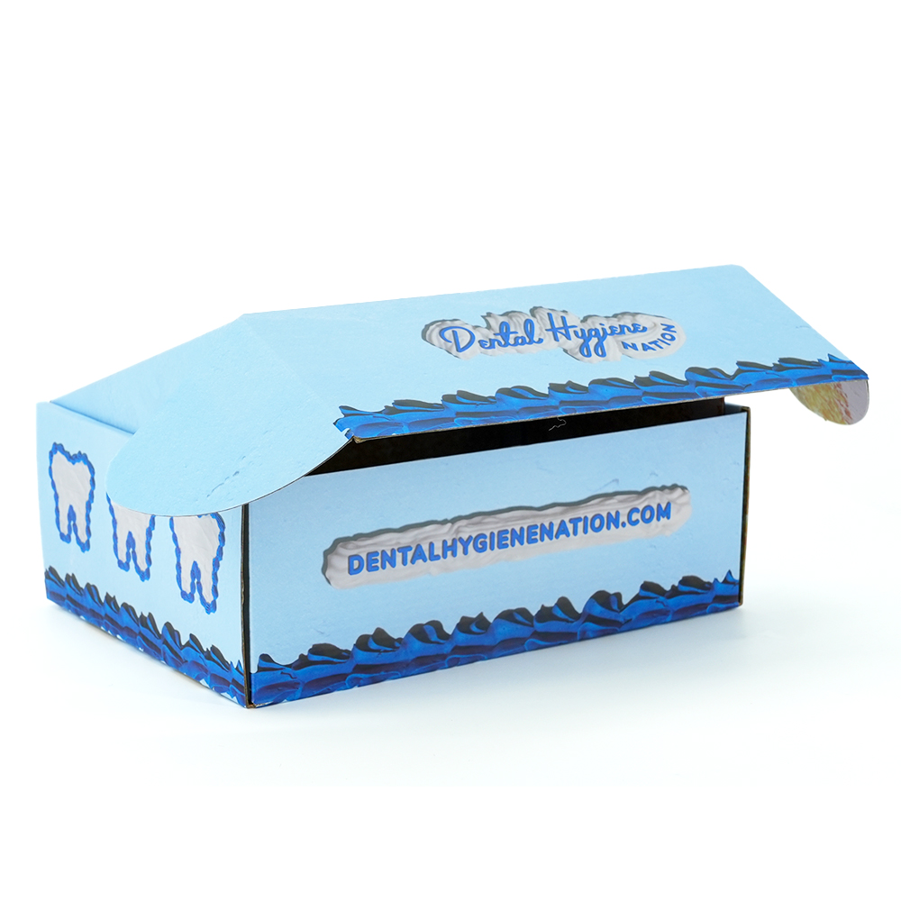 Paper box small gift folding