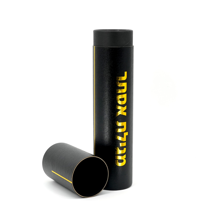 paper tube Black