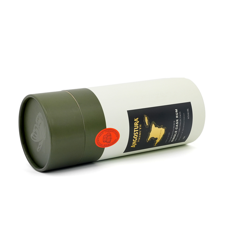 Shipping Packaging Black Paper Tube