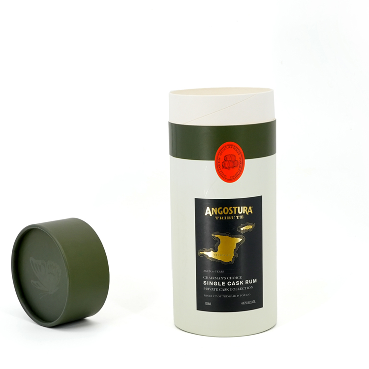 Shipping Packaging Black Paper Tube