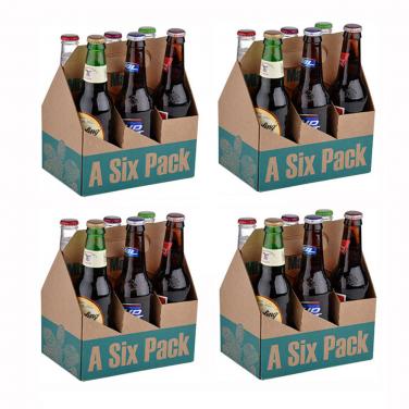 Six Pack Beer Packaging Box For Wholesale