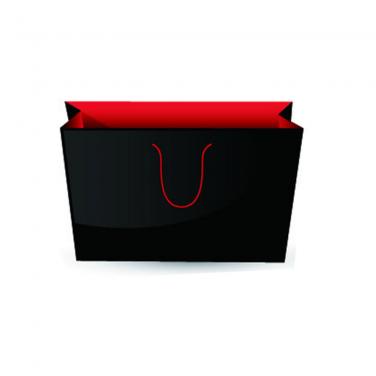 High Quality Wholesale Elegant Foil Stamping Logo Paper Gift Bag