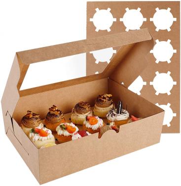 Custom 12 Hole Cupcake Boxes Wholesale