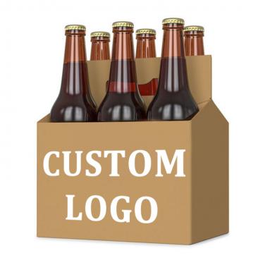 Custom 6 bottles Beer Cardboard Carrier