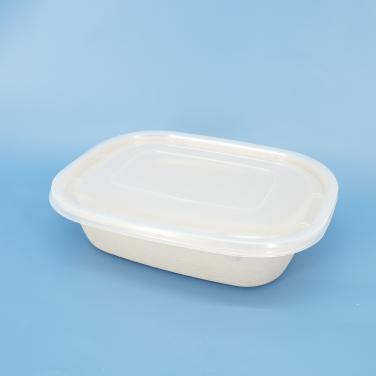 Custom Disposable Salad Paper Box Packaging Food Grade Kraft Paper Box