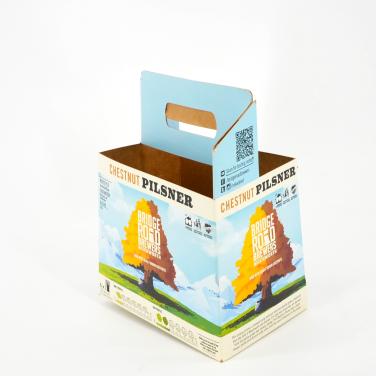 4 pack Beer Bottle Carrier Beer Packaging Carton