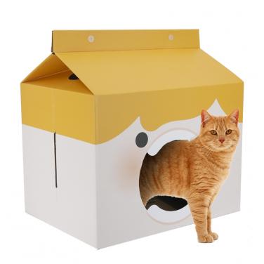 Cardboard Cat Cave
