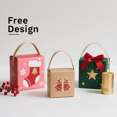 Christmas shipping box for sock