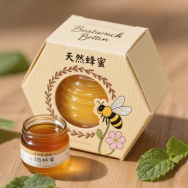 Custom Honey Packaging Box Manufacturer Cardboard Gift Box Supplier for Honey Jars & Food Products