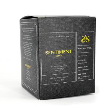 Black Gold Foil Electronic Product Packaging Box