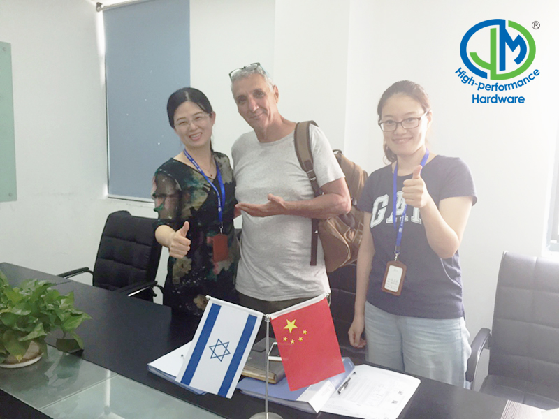 July 20th 2017, One of our customer from Israel visited us