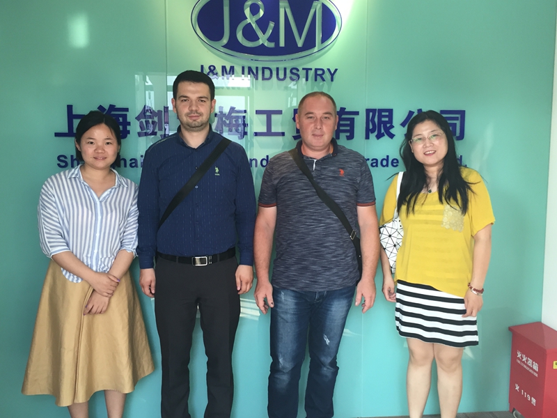 July 3rd 2017, Our Customer From Macedonia Visited Us