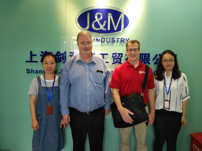 June 21st 2017, Our USA Customer Visited Us