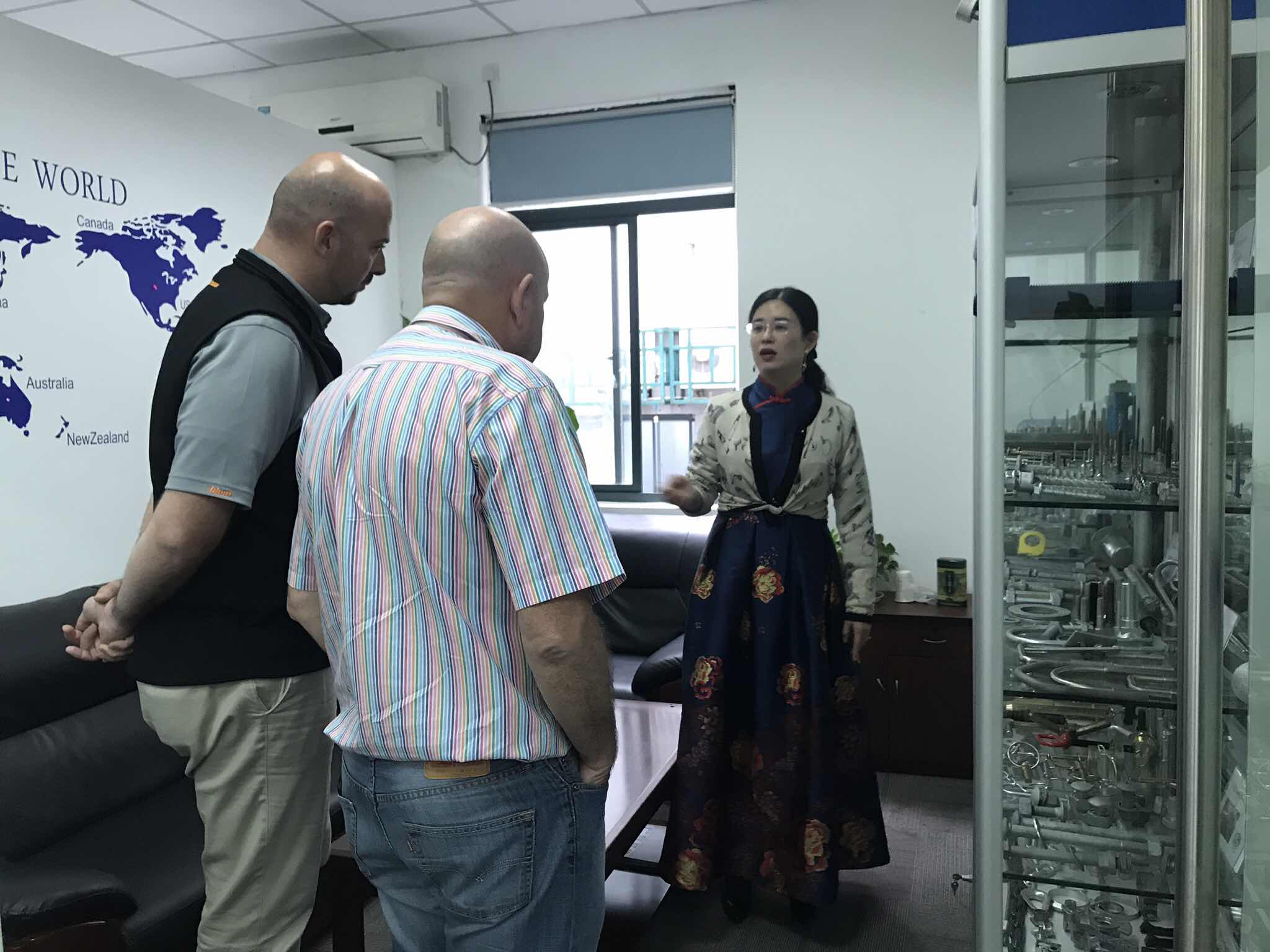 Nov. 15th 2018,  our customers from Australia visit us