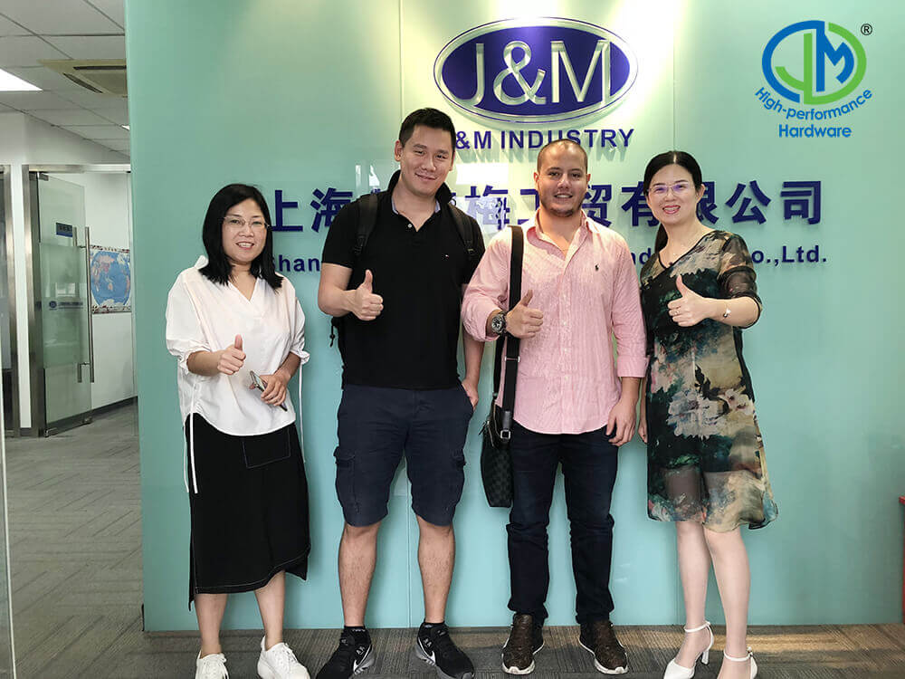 Sep. 20th 2018, One of our customers from America visited us