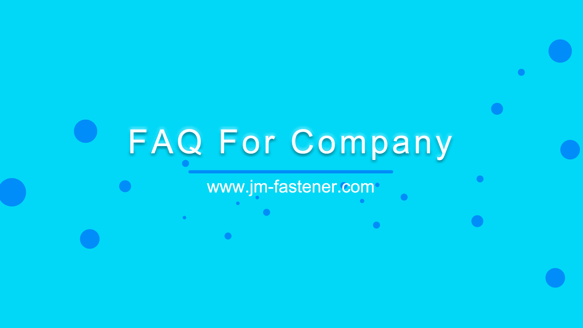 FAQ For Company