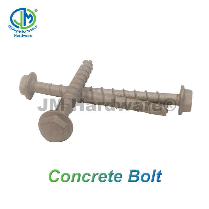 JM Hardware® Concrete Bolt/ Screw Anchor/ Confast Screw/ Masonry Screw/ Consert Screw/ Wedge Bolt