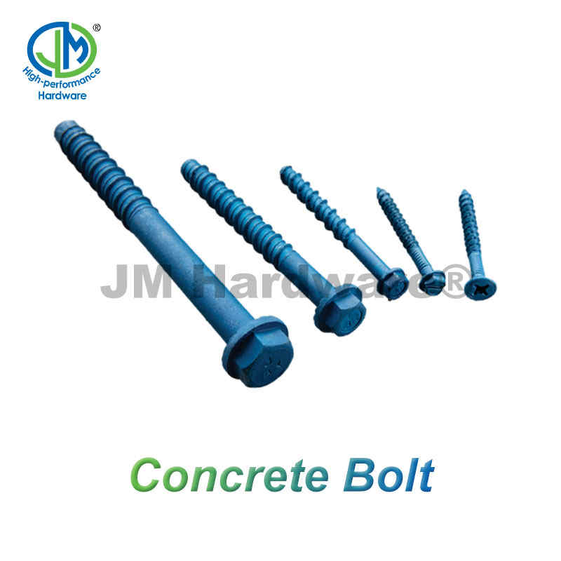 JM Hardware® Concrete Bolt/ Screw Anchor/ Confast Screw/ Masonry Screw/ Consert Screw/ Wedge Bolt