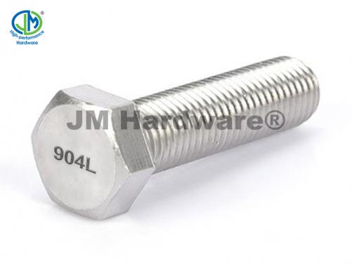 JM Hardware ®  Stainless Steel 904L (UNS N08904) W. Nr. 1.4539  Fasteners