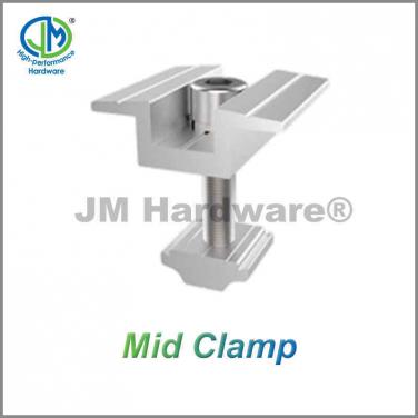 JM Hardware® Mid Clamp and End Clamp for Solar Equipment