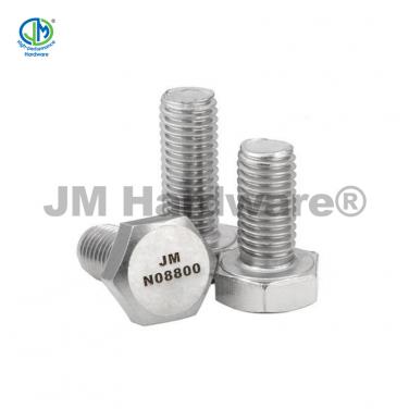JM Hardware® INCOLOY Alloy 800 - UNS N08800 Alloy Fastener