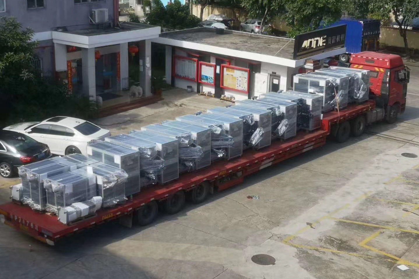 AODE TCU and Chillers produce in Shenzhen Factory