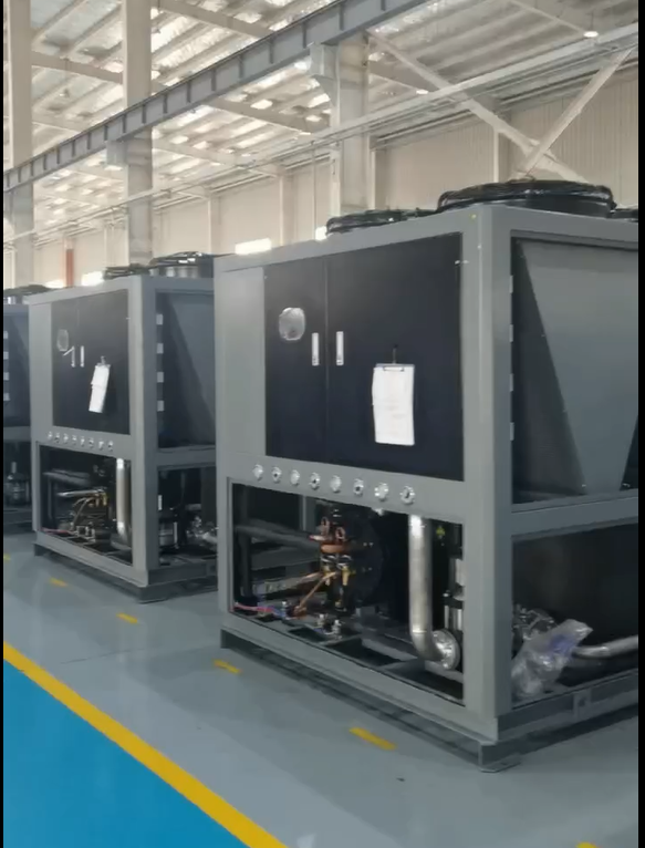 Industrial cooled chiller of AODE factory